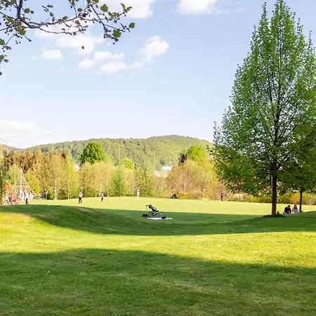 Apartment Alure Residences 2 & 24h Self Check-in, Parking In The Garage In The Building Included, New Building, Terrace, Location With A Forest Park With A Lake, Children's Playground Banska Bystrica